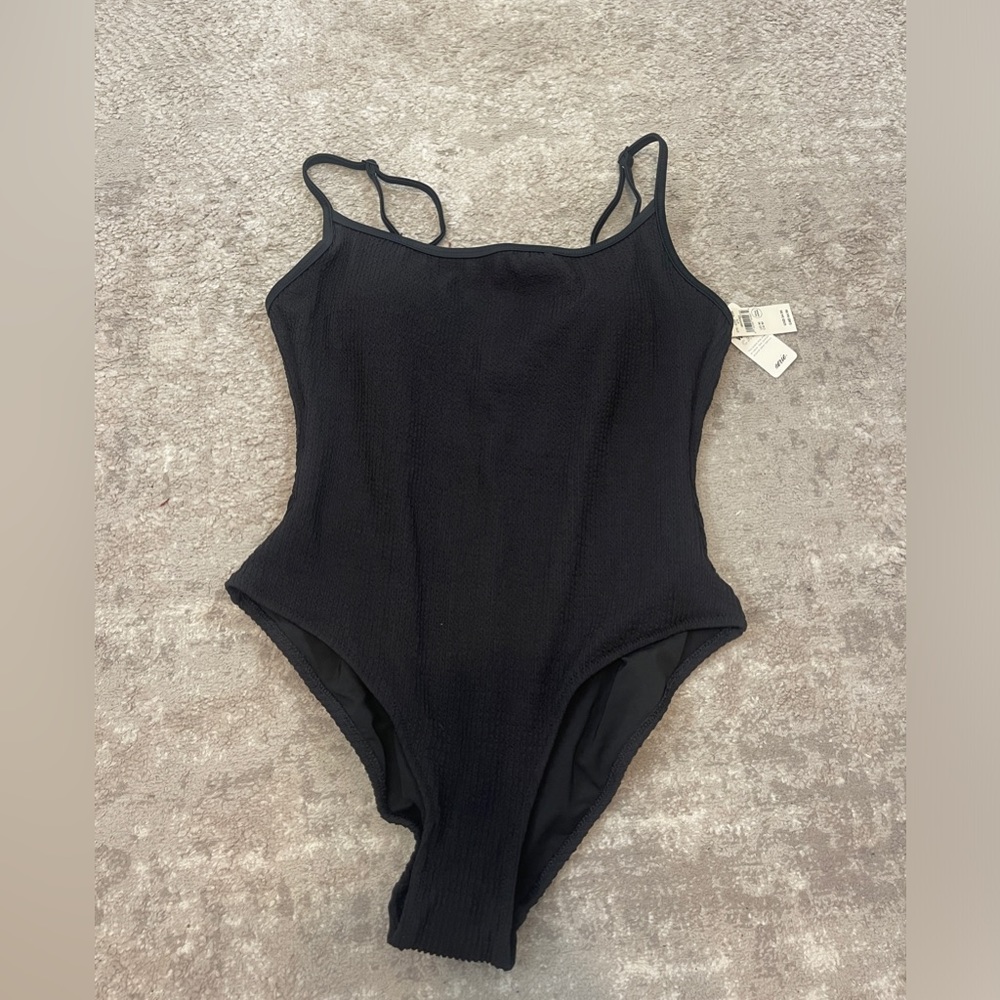 Aerie black one piece swimsuit - Picture 1 of 3